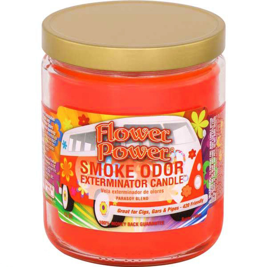 Smoke Odor Flower Power Candle