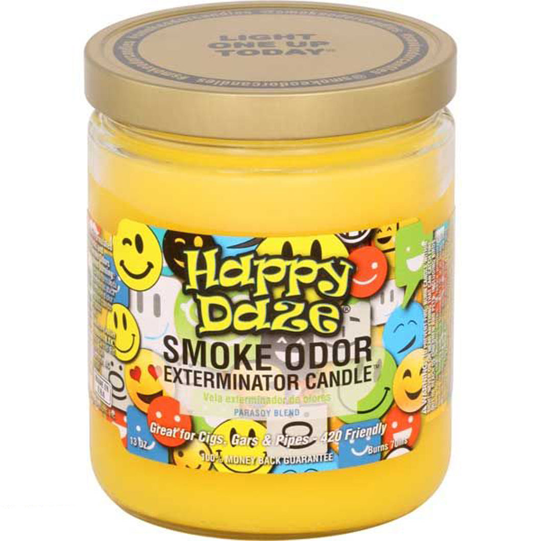 Smoke Odor Happy Daze Candle