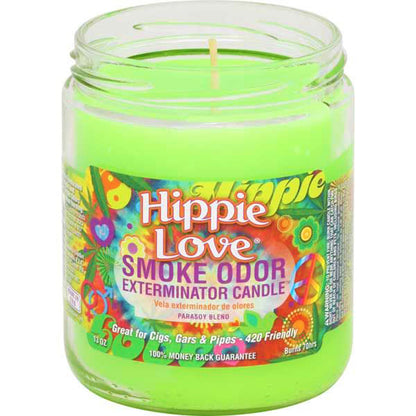Smoke Odor Hippie Love Candle