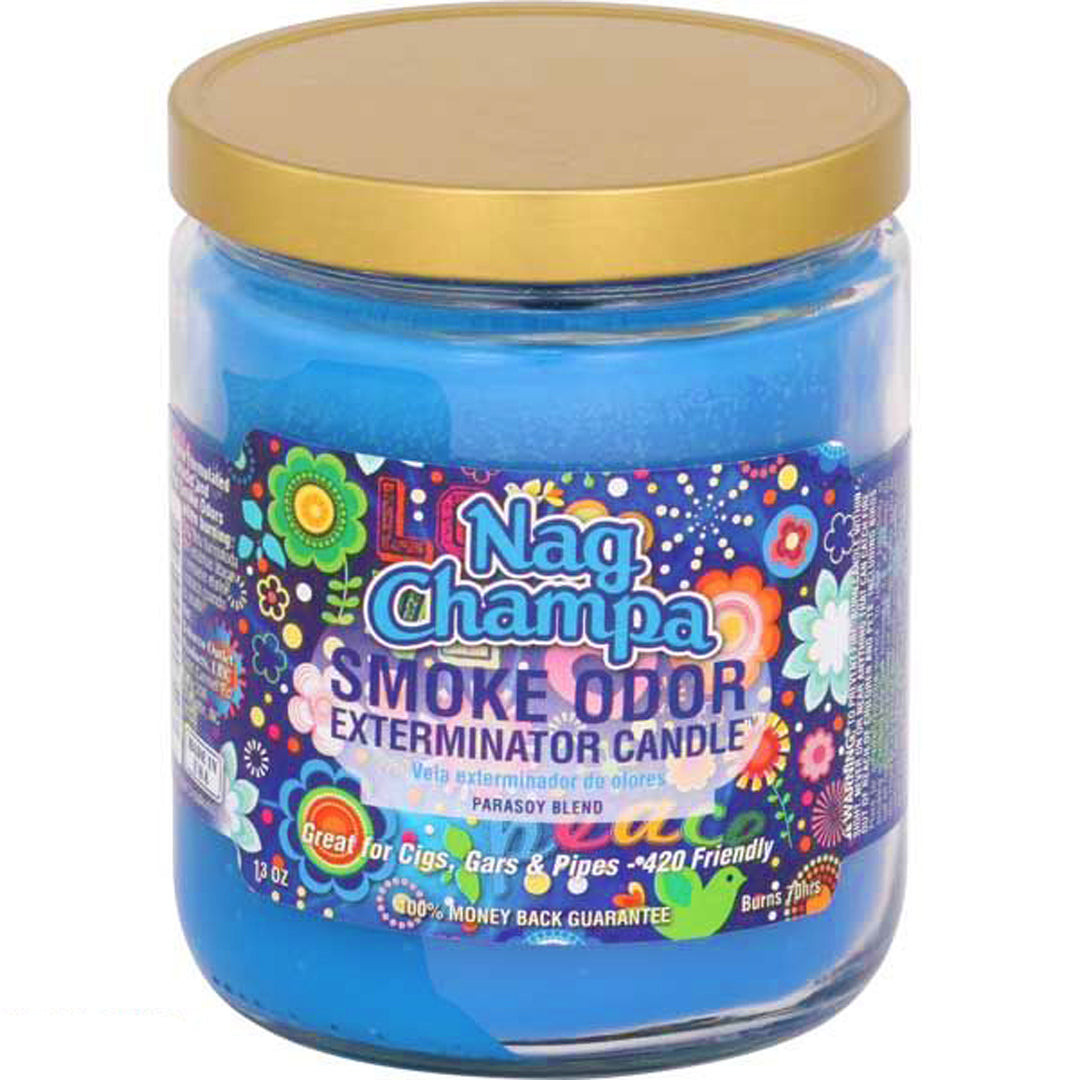 Smoke Odor Nag Champa Candle