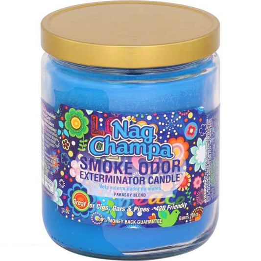 Smoke Odor Nag Champa Candle