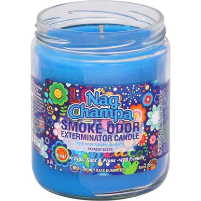 Smoke Odor Nag Champa Candle