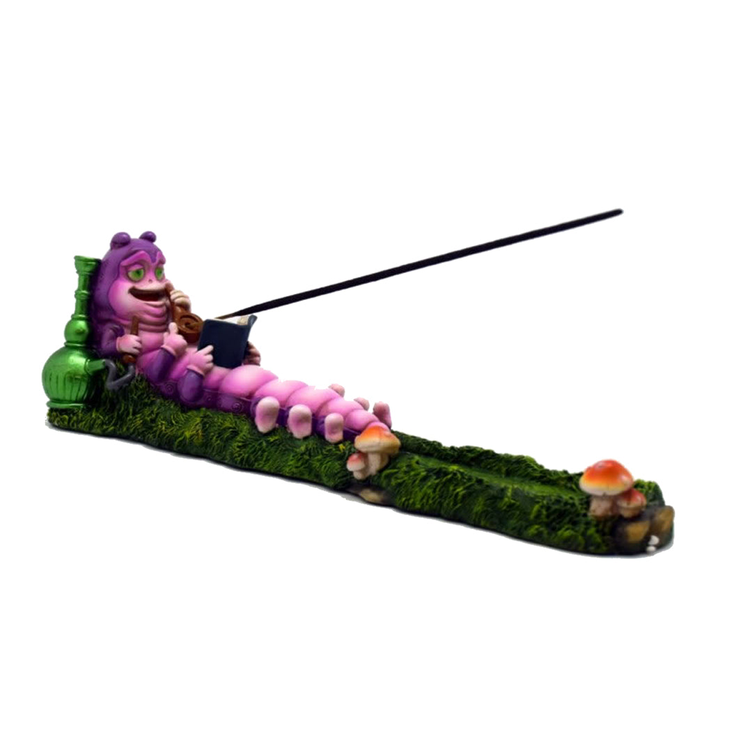 Smoking Caterpillar Incense Burner