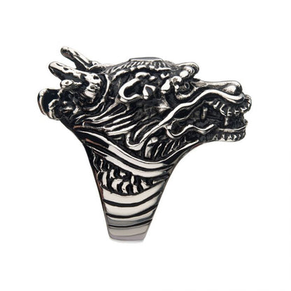 Steel Dragon Ring