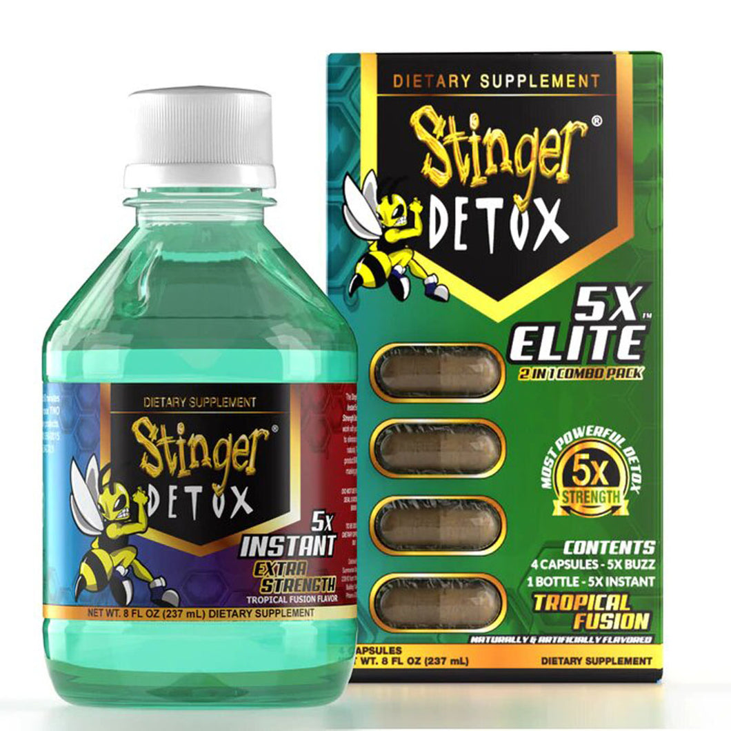 Stinger Instant Elite 5X Tropical Fruit Detox