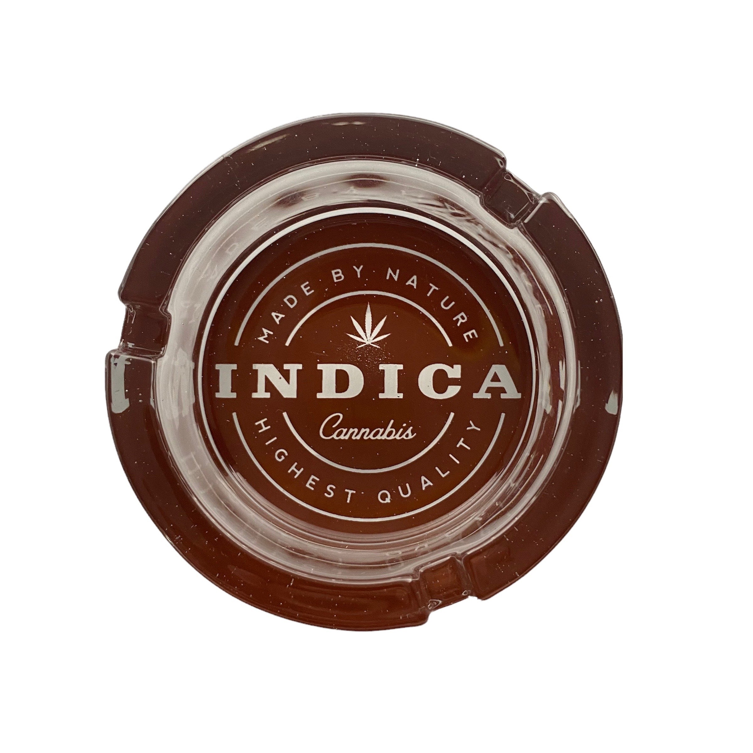 Strain Glass Ashtray - Indica