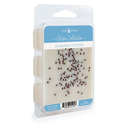 Sunkissed Cotton Artisan Wax Melt 2.5oz