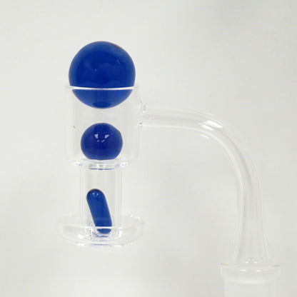 Terp Slurper Colorful Pill & Marble Set - 3 Piece - Blue