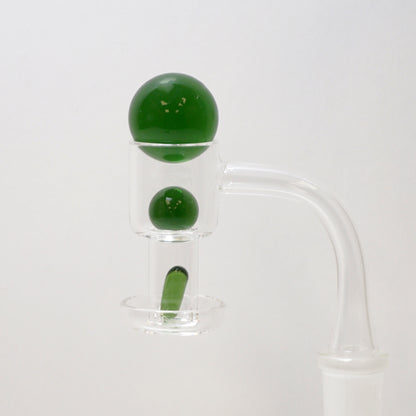 Terp Slurper Colorful Pill & Marble Set - 3 Piece - Green