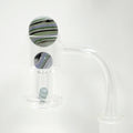 Terp Slurper Colorful Pill & Marble Set - 3 Piece - Striped