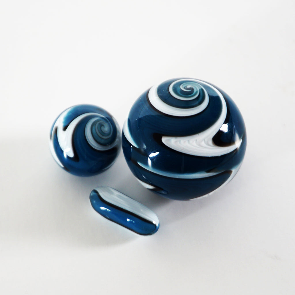 Terp Slurper Wig Wag Pill & Marble Set - 3 Piece