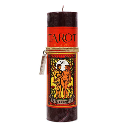 The Lovers Tarot Candle