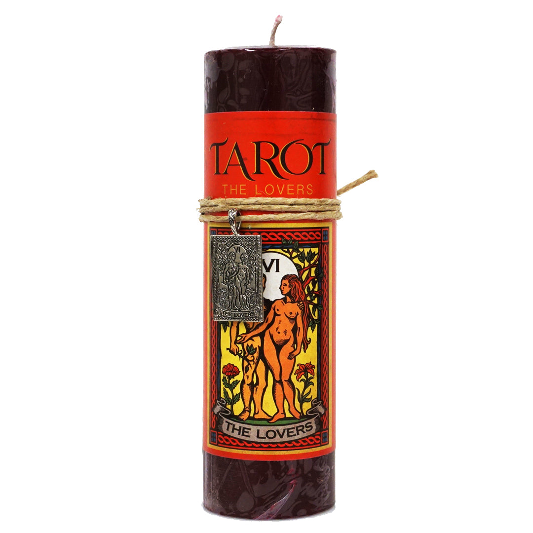 The Lovers Tarot Candle