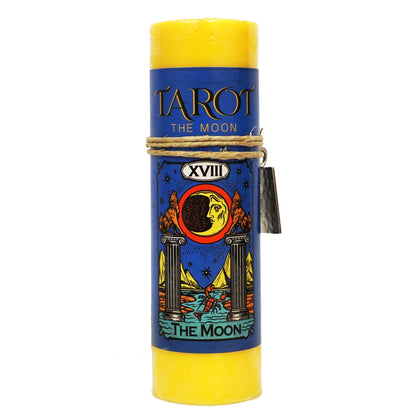 The Moon Tarot Candle