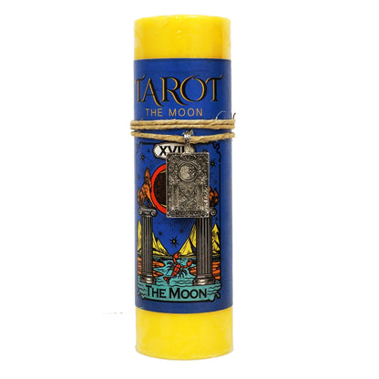 The Moon Tarot Candle