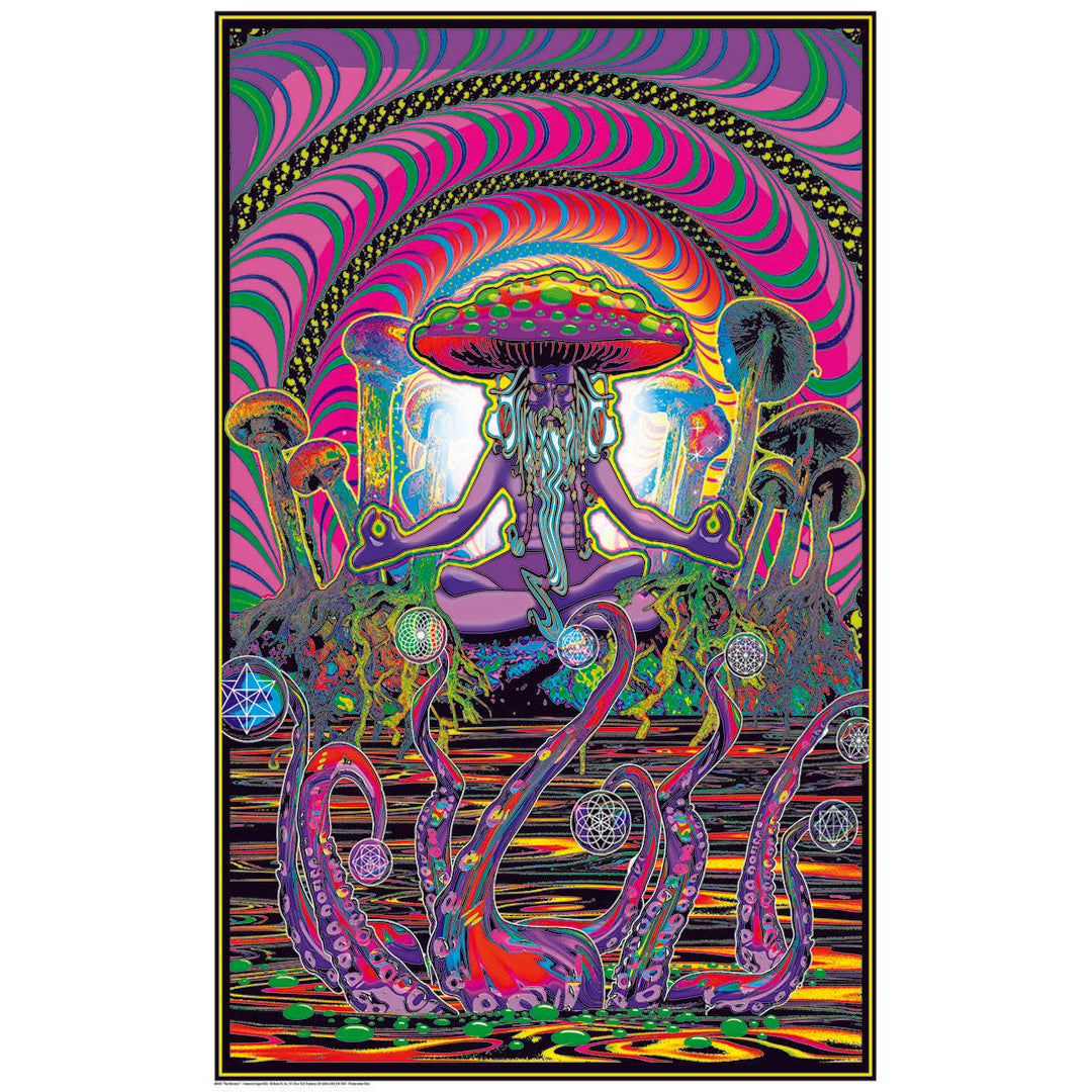 The Shroomer Blacklight Poster