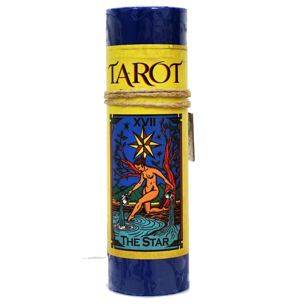 The Star Tarot Candle