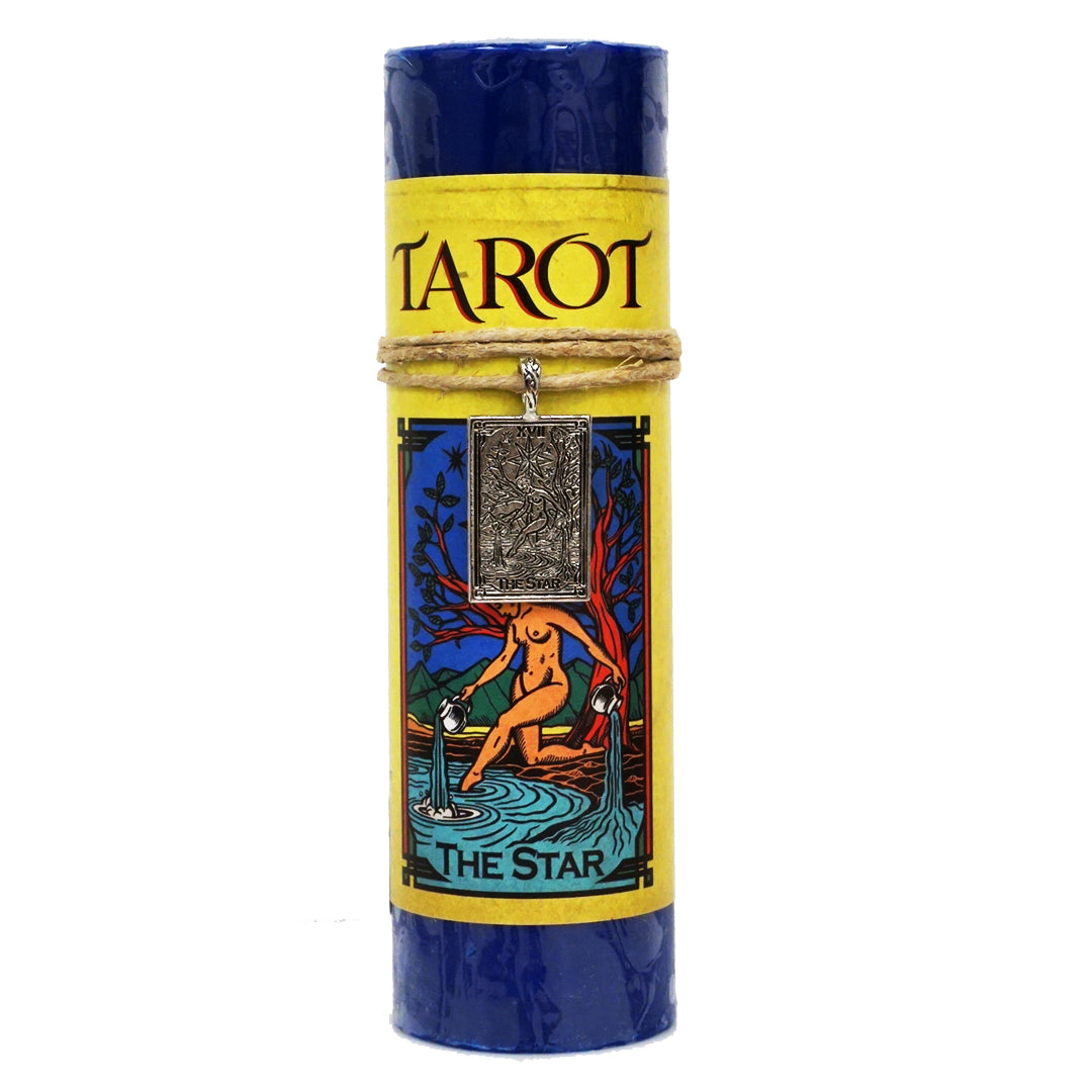 The Star Tarot Candle