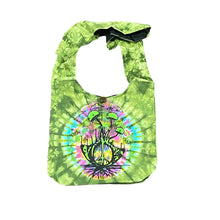 Load image into Gallery viewer, Tie-Dye Mushroom Hobo Bag - Green
