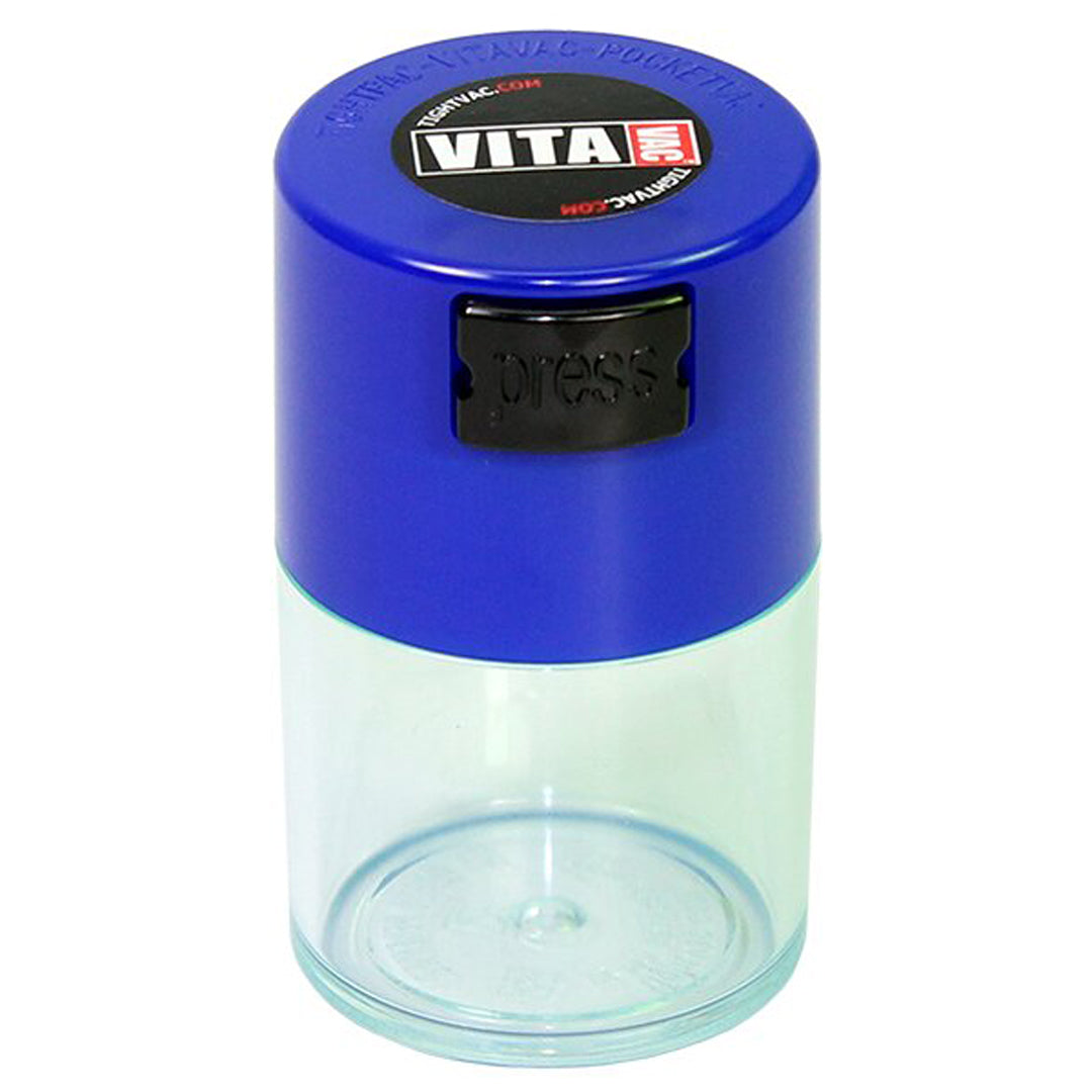 Tightvac Clear Container - .06L - Dark Blue