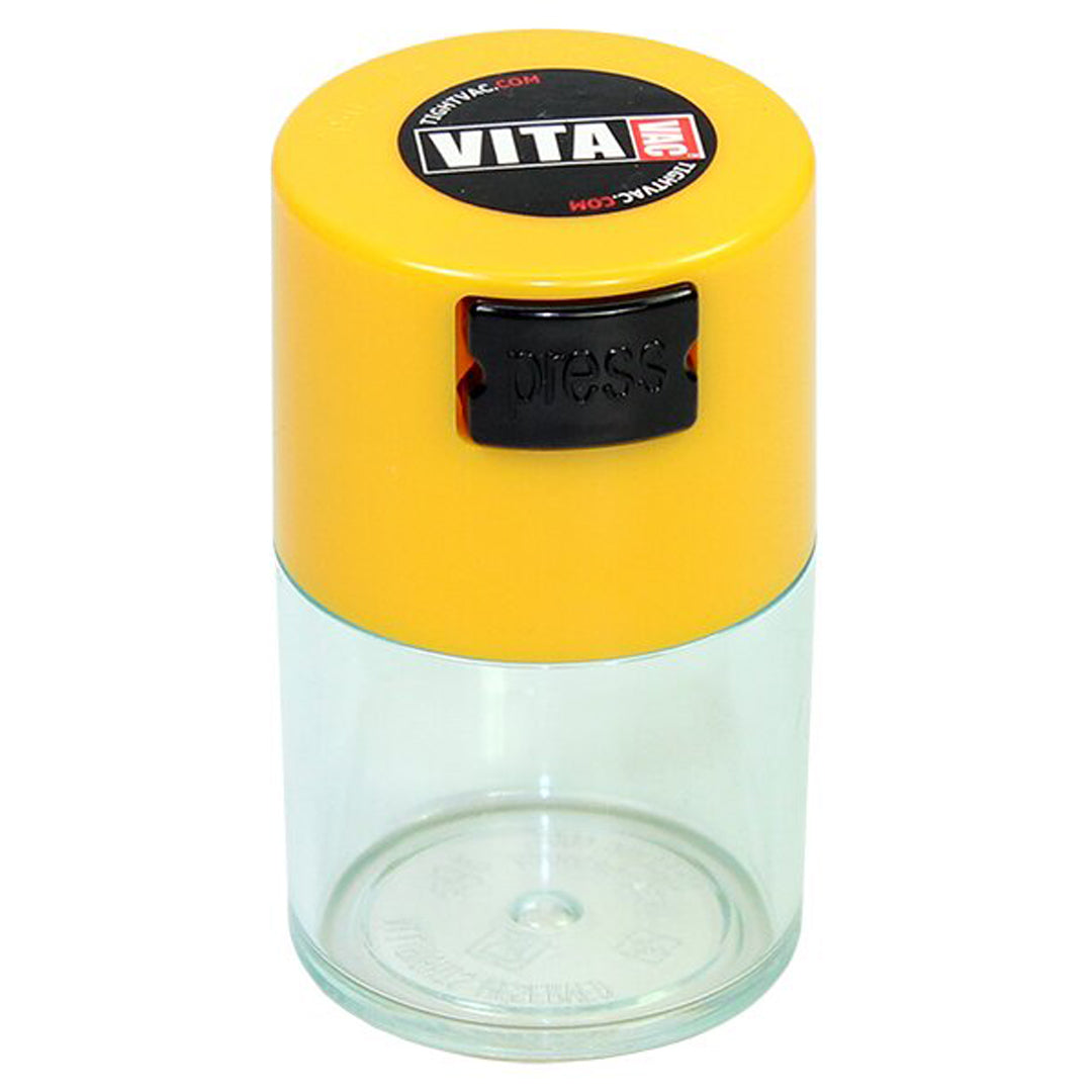 Tightvac Clear Container - .06L - Yellow