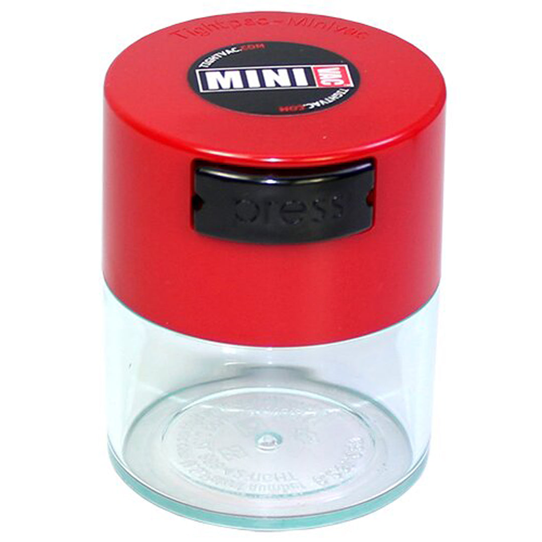 Tightvac Clear Container - .12L - Red