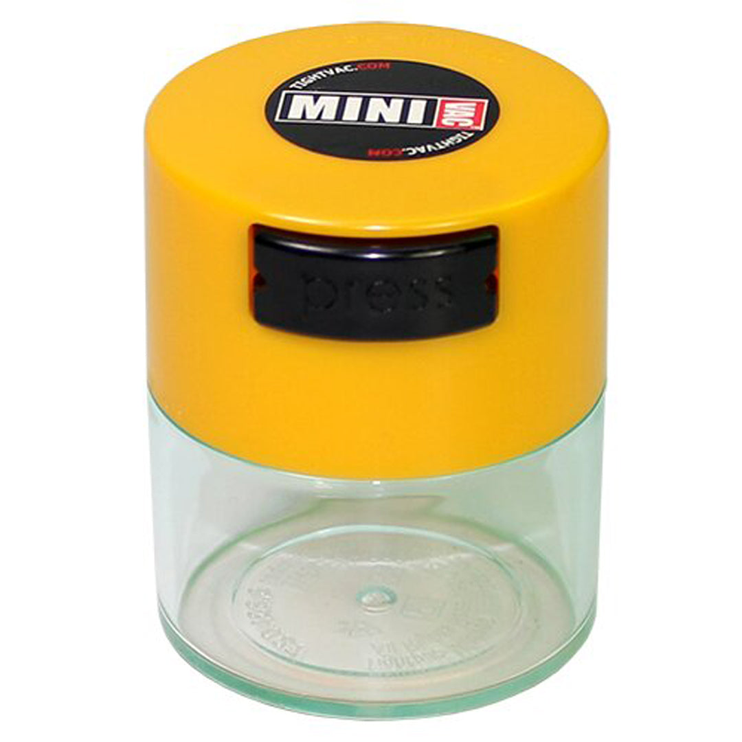 Tightvac Clear Container - .12L - Yellow