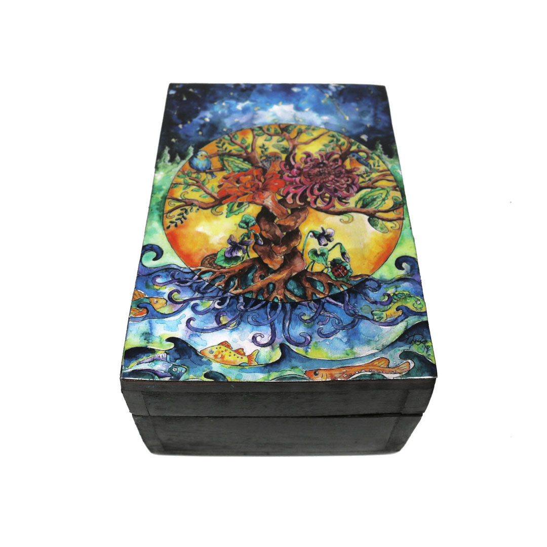 Tree Of Life Wooden Box