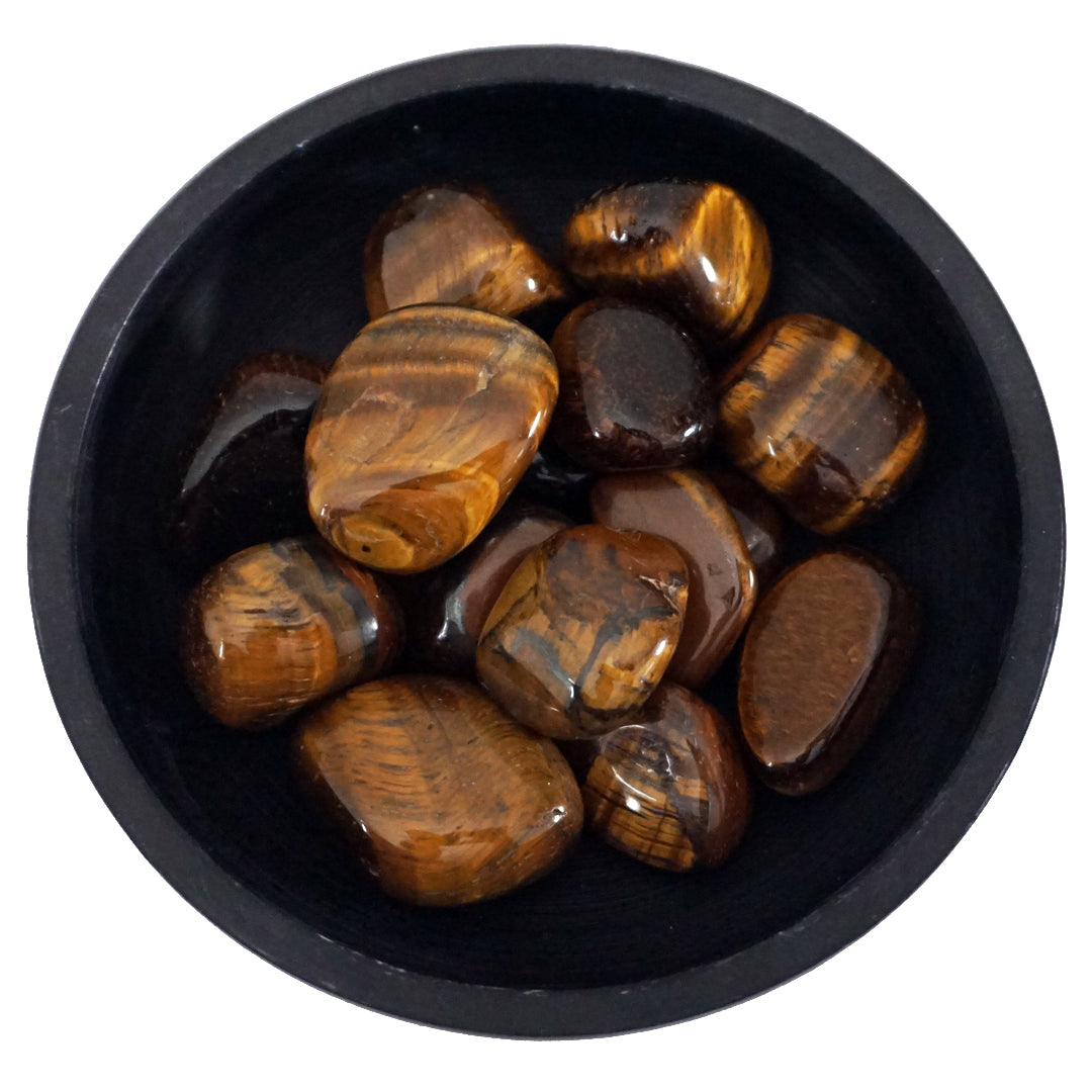 Tumbled Tiger's Eye 5pk