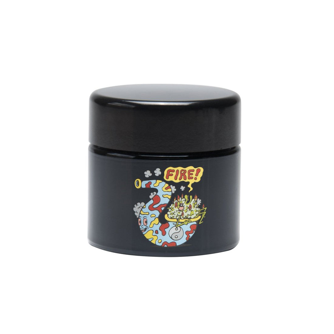 UV Screw-Top Jar - Medium - Fire Bud