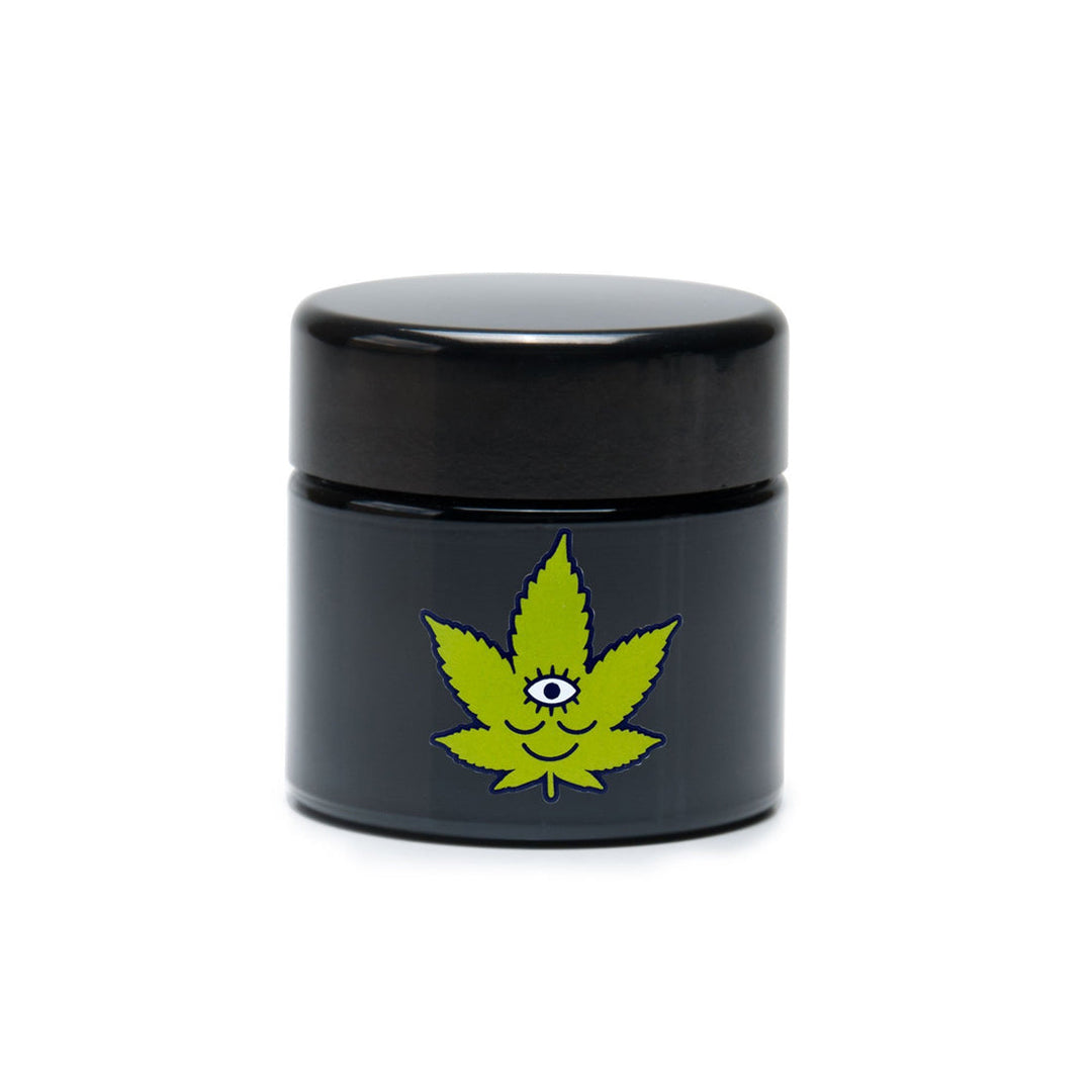 UV Screw-Top Jar - Small - Toke Face