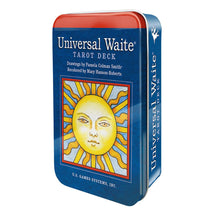 Load image into Gallery viewer, Universal Waite Tarot Deck In Tin

