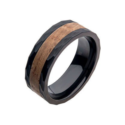 Whiskey Barrel Inlay Ring