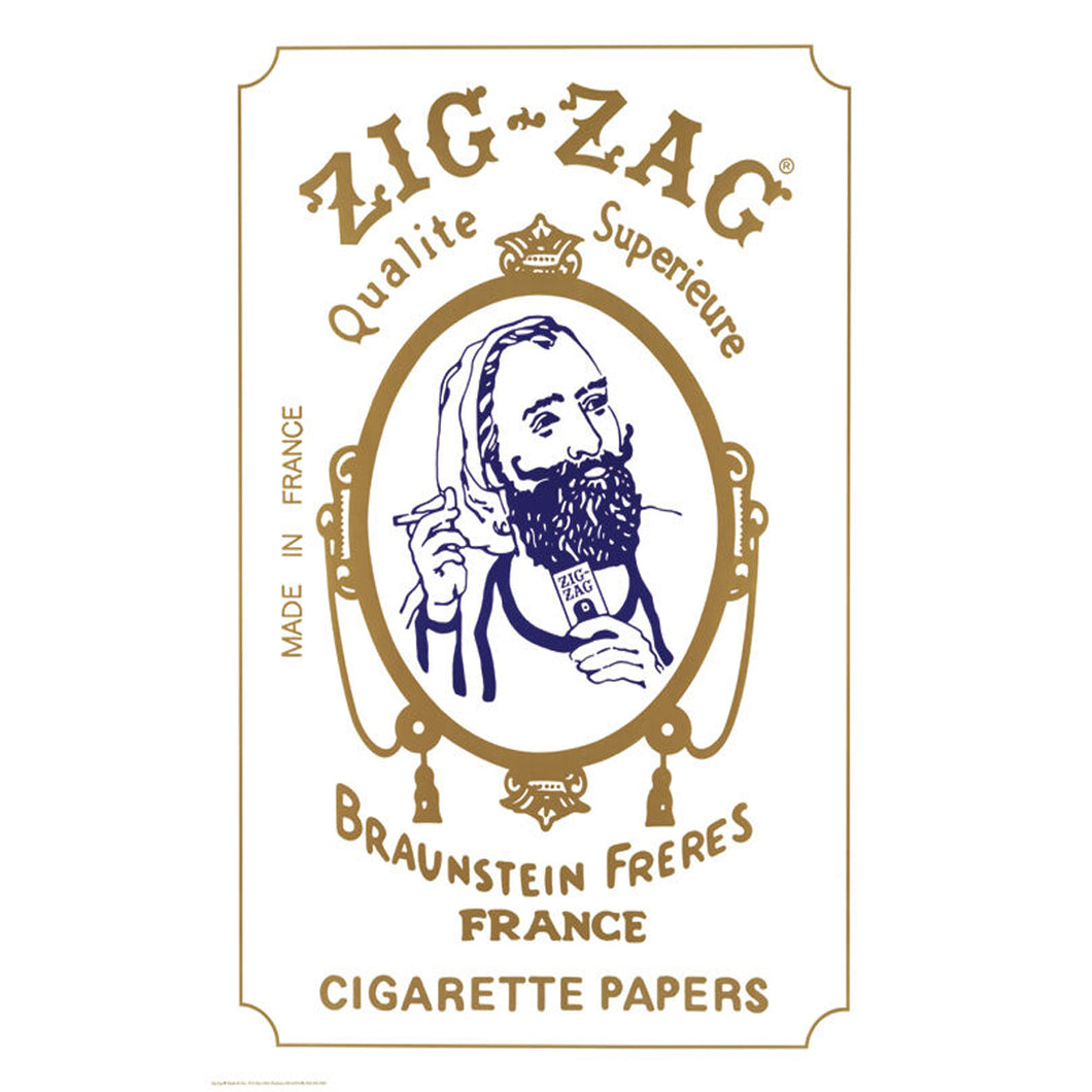 Zig Zag Logo Poster